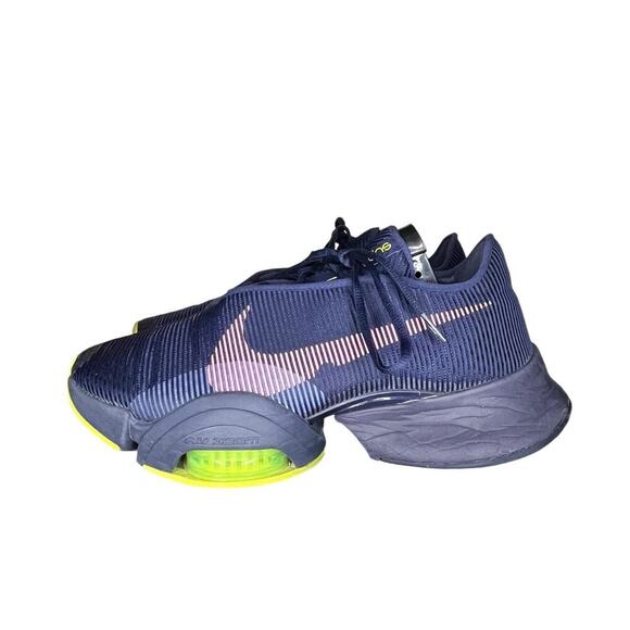***SOLD*** Nike Mens Air Zoom SuperRep 2 CU6445-400 Blue Cycling Shoes Size 11 - Picture 1 of 6